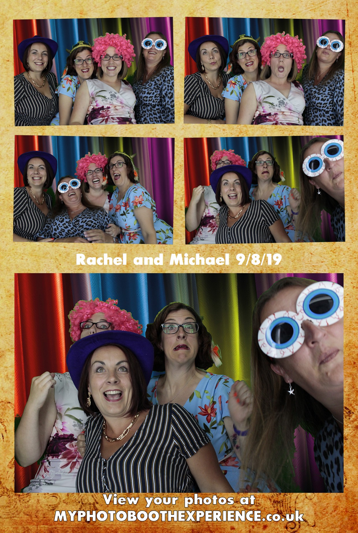 Rachel and Michael's Wedding | View more photos from the event at gallery.myphotoboothexperience.co.uk/u/MyPhotoBoothExperienceLtd/Rachel-and-Michaels-Wedding